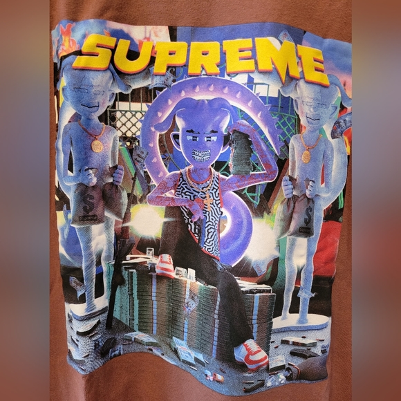 Supreme Tshirt - medium brown - Picture 5 of 5